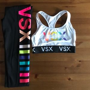 VSX Knockout Tights + Sports Bra