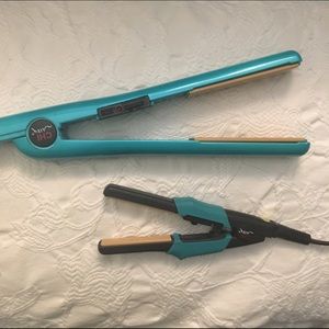 Two Teal Chi Flat Irons