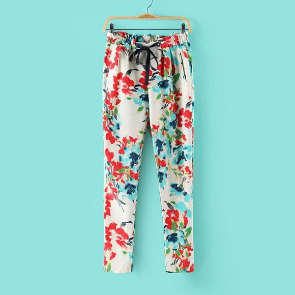 Zara print loose fit trousers - Picture 2 of 4