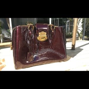 Louis Vuitton Monogram Vernis Melrose Ave.Amarante