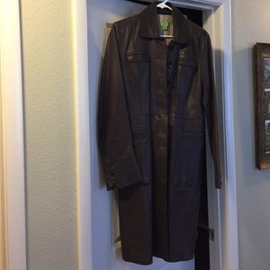 Distressed Leather Jacket