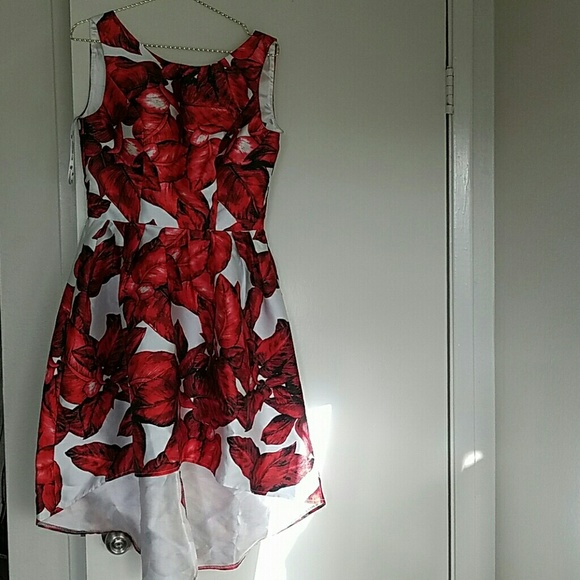 Chi Chi London Red and white dress