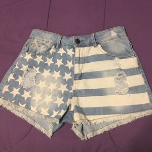 🇺🇸'Merica High Waisted Shorts🇺🇸