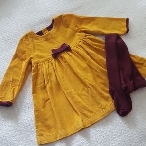 *HP* HANNA ANDERSSON corduroy dress 80cm NWOT