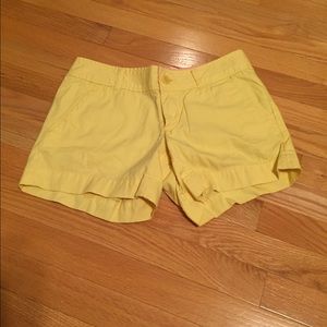 Yellow Lilly shorts