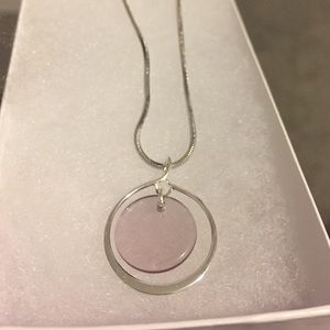 Hand crafted sterling silver necklace