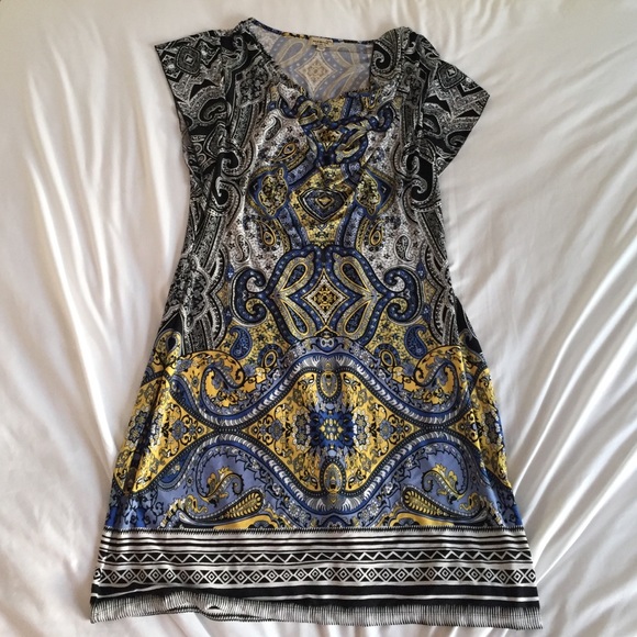 NWOT ONE WORLD patterned dress