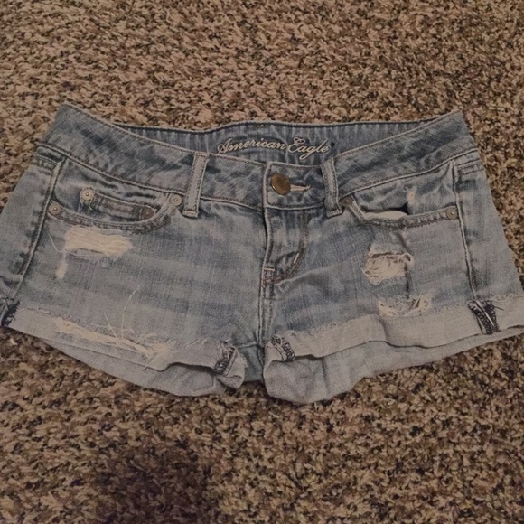 AEO jean shorts