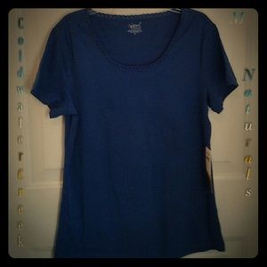 💙Beautiful Blue SS Tee - ColdH2O Ck💙