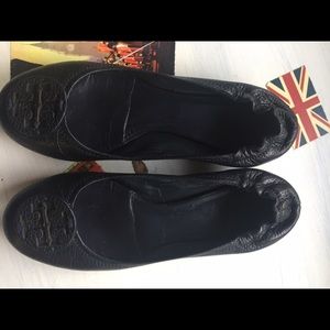 Black Tory Burch Reva Flats