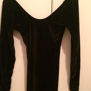 Velvet Bodycon Dress