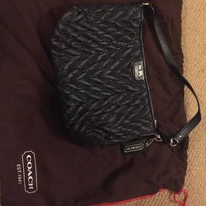 Small nylon Coach shoulder bag