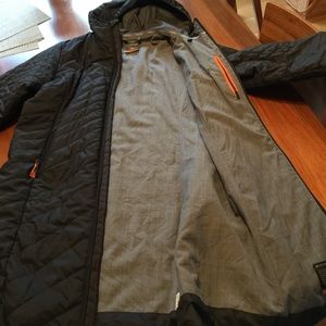 Merino wool 3/4 length jacket.