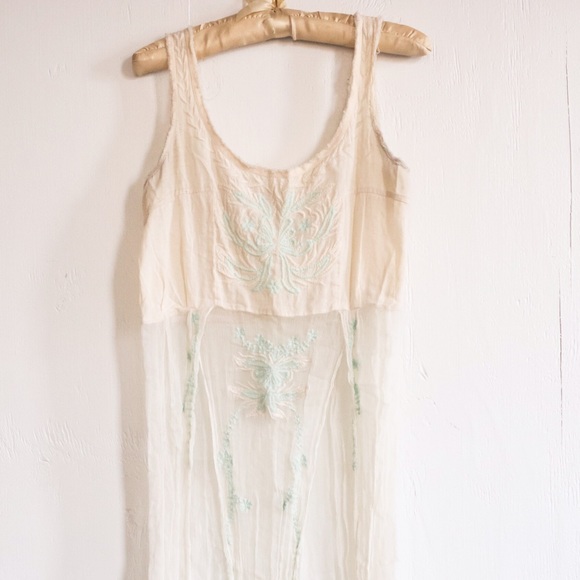 Sheer Maxi Tunic