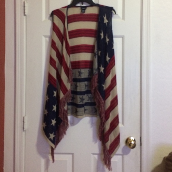 American flag cover up