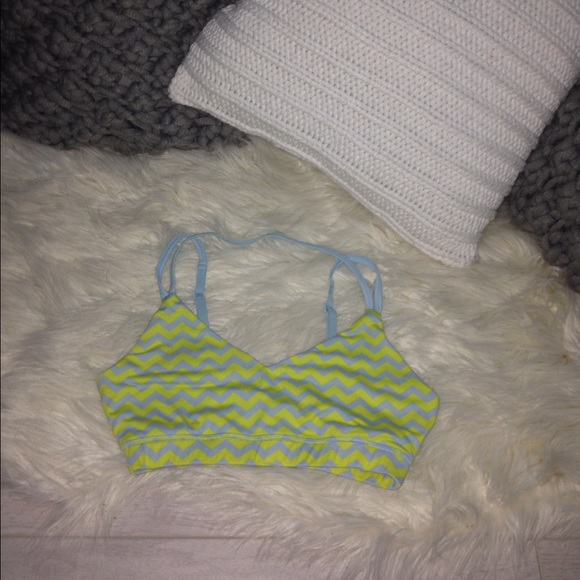 Chevron Sports Bra