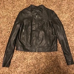 Wilsons black rivet jacket!