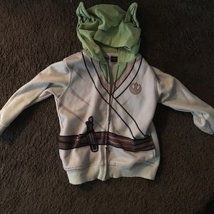 Little boy Star Wars yoda jacket