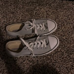 Grey converse