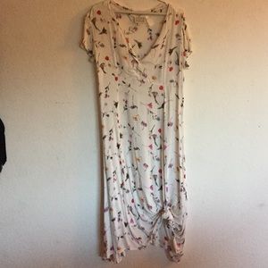 Vintage floral slip dress
