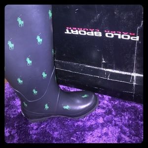 Ralph Lauren Polo Rain Boots