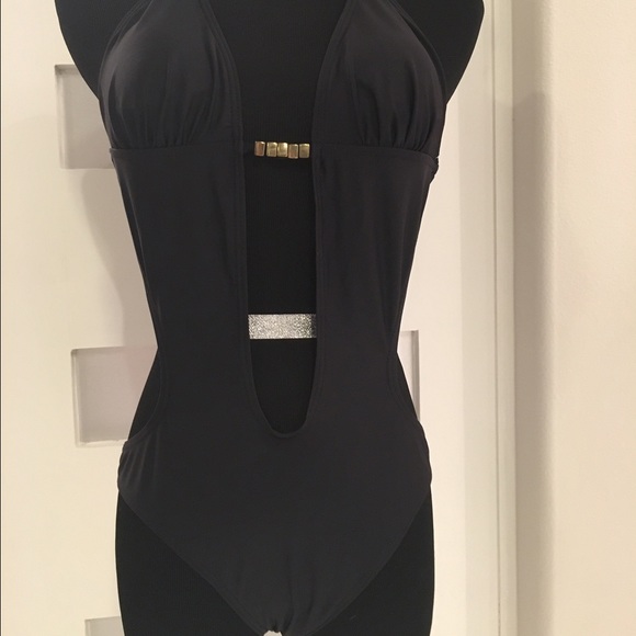 Black bathing suit