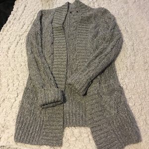 Grey cardigan