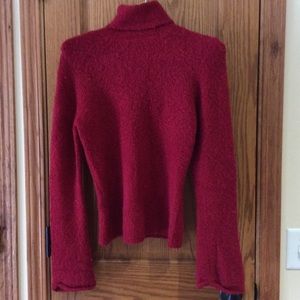 Red Turtleneck Sweater