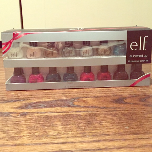 e.l.f nail polish 20 bottle set