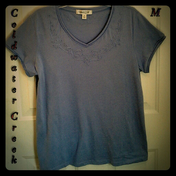 Now 80% off retail! L👓k! Cute SS Tee violet blue✨