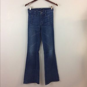Mother Denim High Waist Flare Jeans