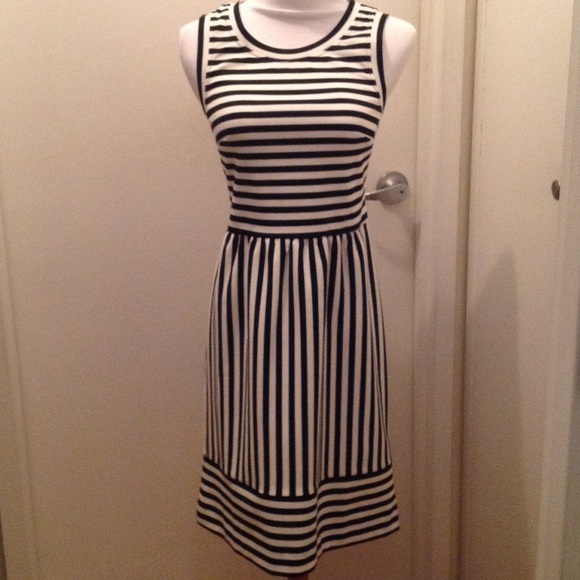 INC striped dress