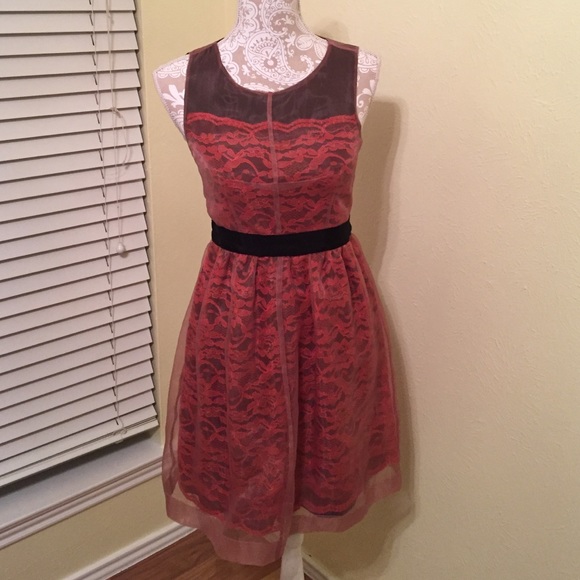 NEW lace organza party dress from Anthropologie