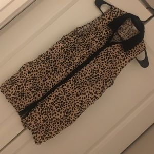 Leopard shirt!