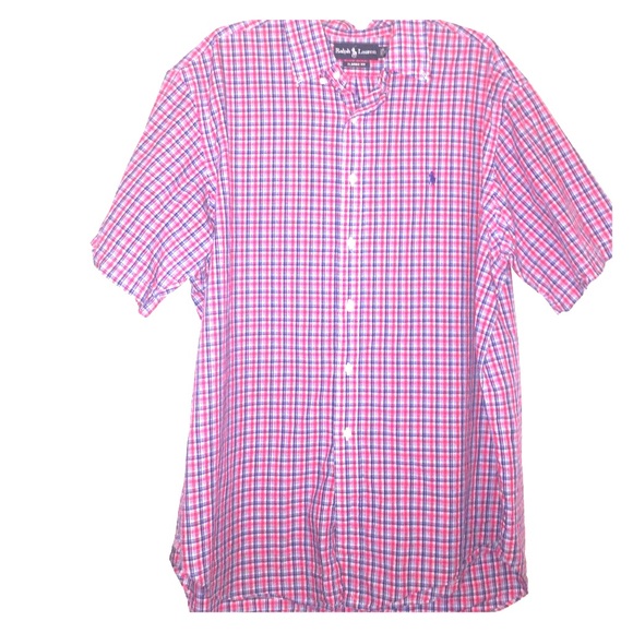 🔹Ralph Lauren🔹 Short-Sleeve Button-Up - Picture 1 of 4