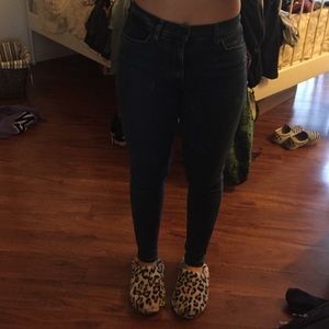 Levi's high waisted jeans