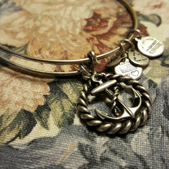Alex and Ani silver bracelet with Anchor :)
