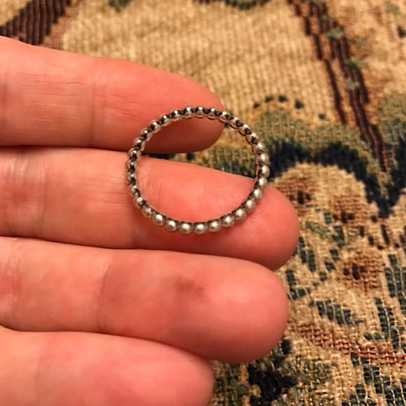 Authentic Pandora Cloud 9 Stackable Ring - Picture 2 of 4