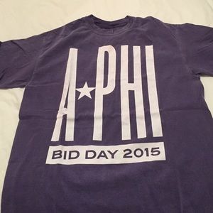 Alpha phi comfort colors tshirt