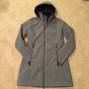 Women's North face raincoat