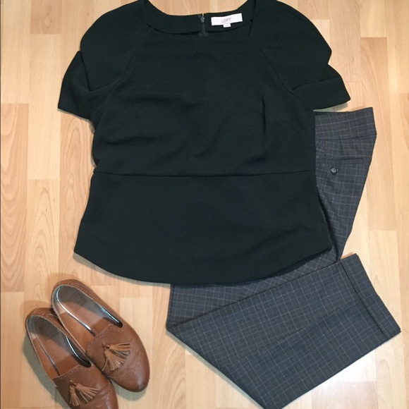 Loft green blouse