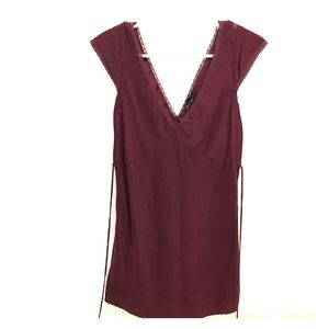 Lucky brand silk blouse