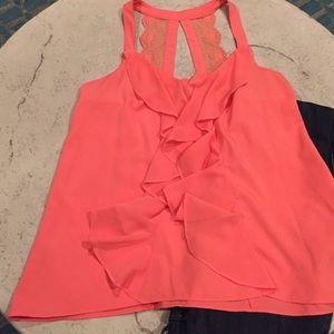 LC Coral Blouse
