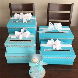 Wedding envelope decorative boxes
