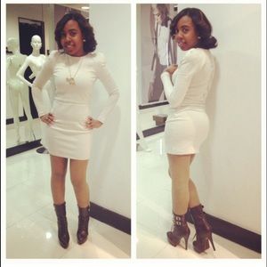 H&m Ss wear shirt style dress with shoulder pads