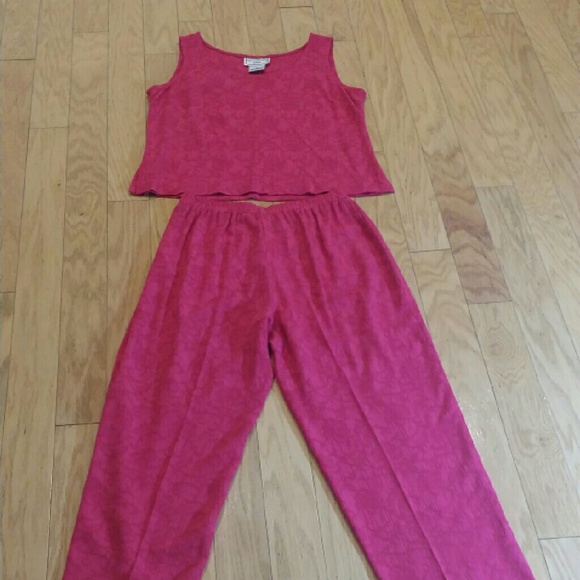 Karin Stevens Pants - Crop Top Pants Suit