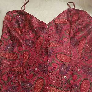 LAST CHANCE: Cacique Lingerie Paisley Romper