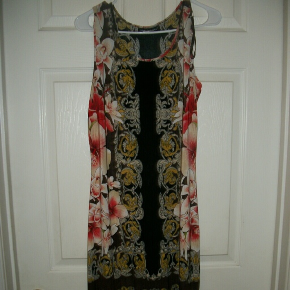 Floral print sheath dress