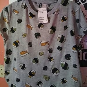 H & M blose kawaii sushi