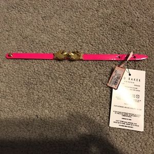 Ted baker leather bracelet